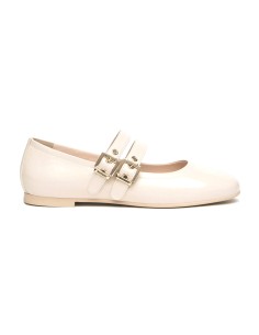 Nero Giardini ballerina in pelle lucida